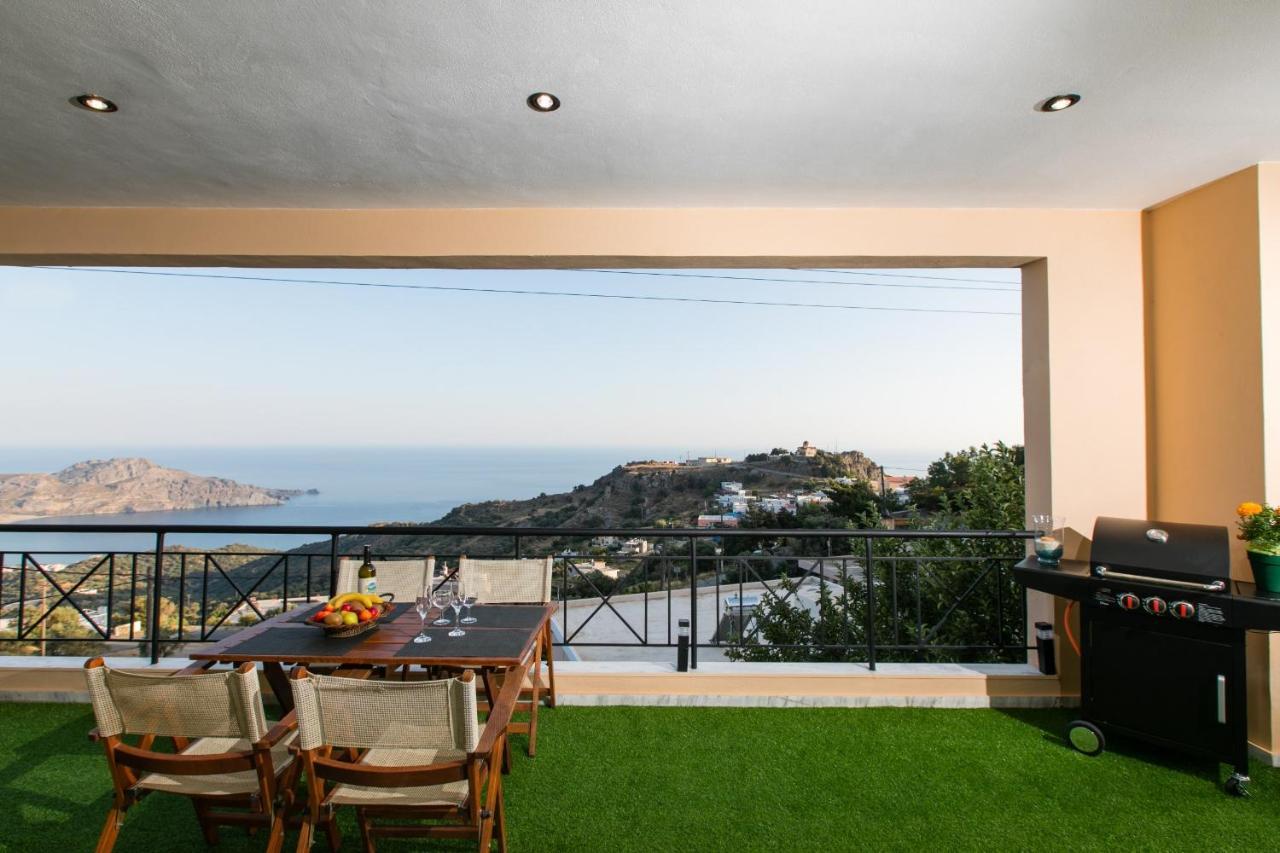 Вілла Irini'S Sea View House Sellia  Екстер'єр фото