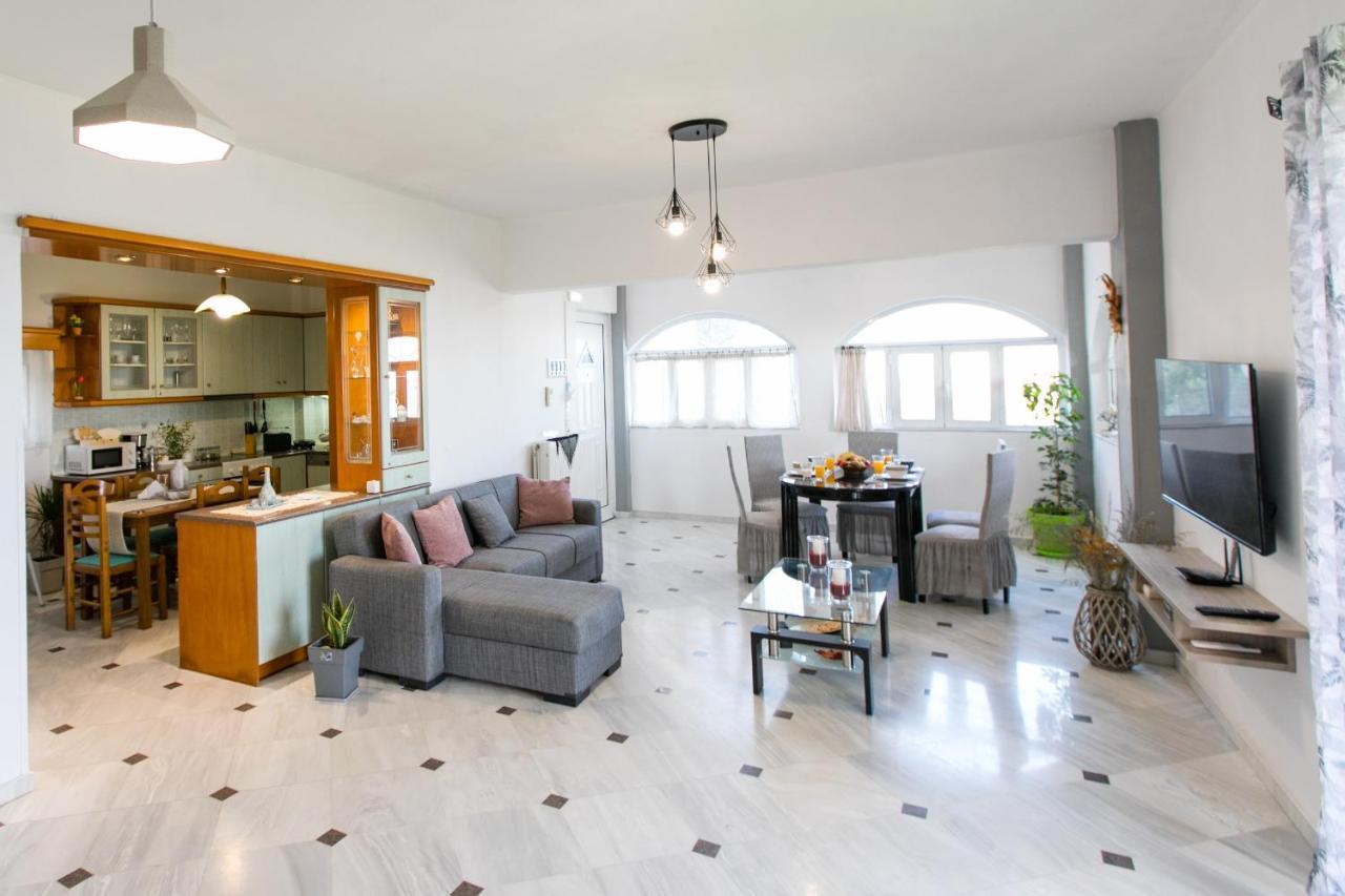 Вілла Irini'S Sea View House Sellia  Екстер'єр фото